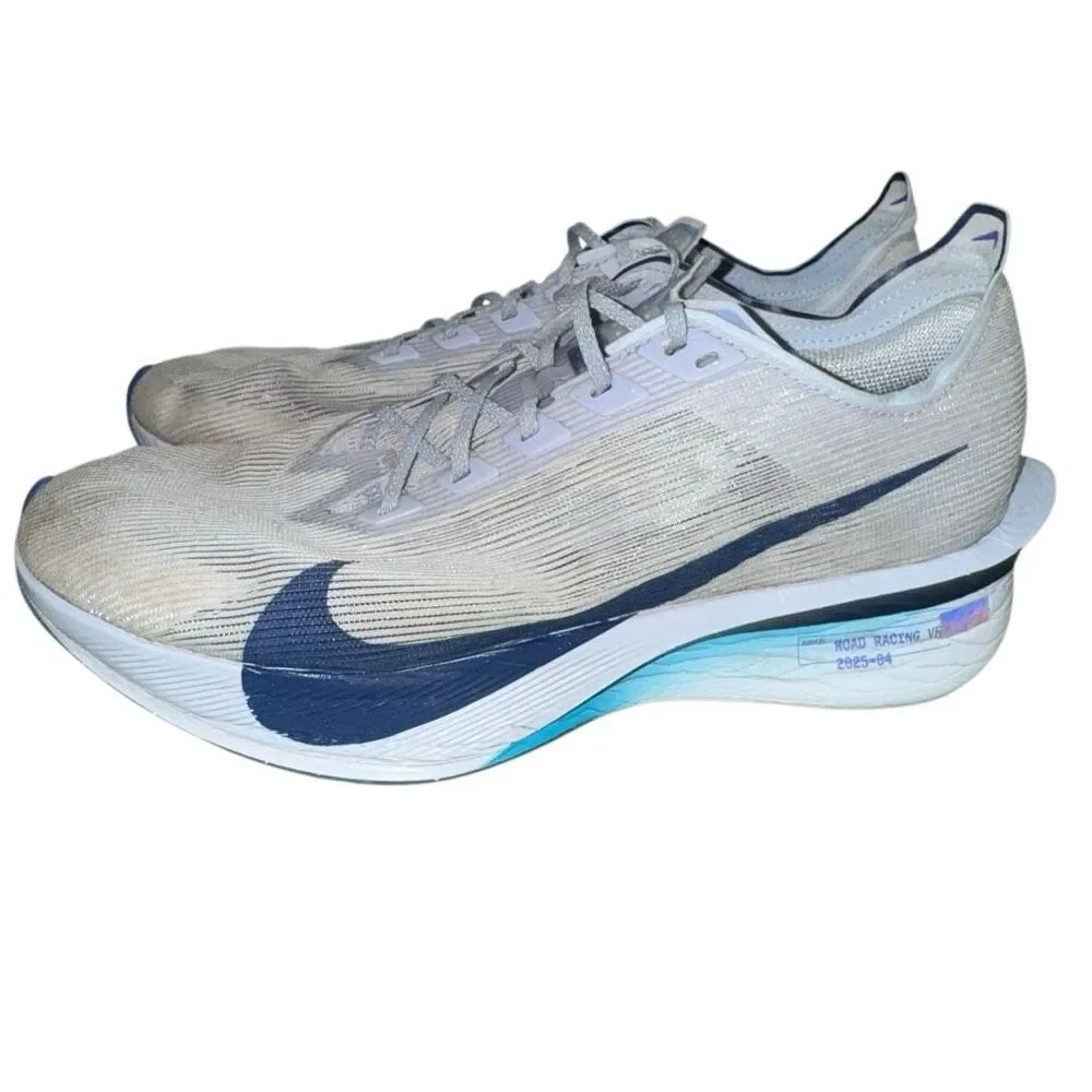 Mens Nike ZoomX VaporFly Next% 4 Running Shoes Size 9 'Ghost Blue' Marathon